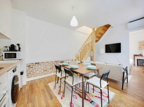 Modern house with AC -3BR-6P- Asnières-sur-Seine